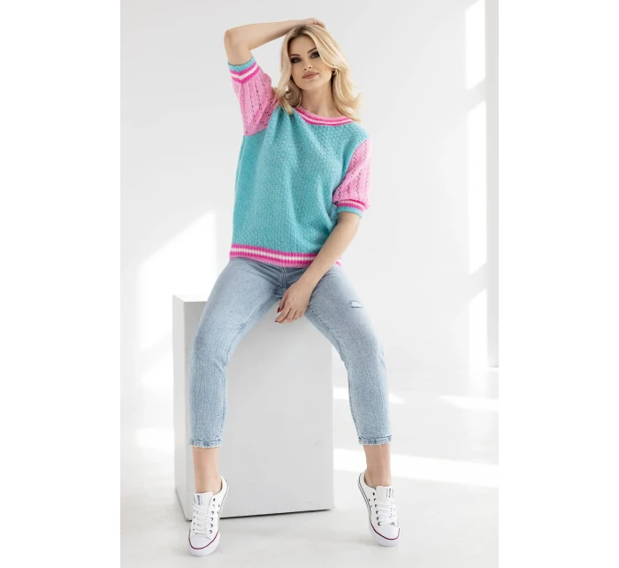Svetr s krátkým rukávem  model 178641 PeeKaBoo