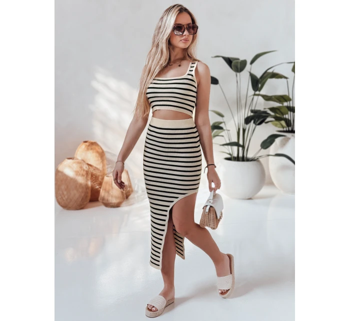 Dámská souprava SUMMERSA one size beige FashionStreet AY1141