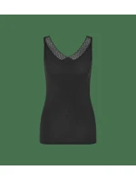 Feel of Modal Tank Top - BLACK - TRIUMPH BLACK - TRIUMPH