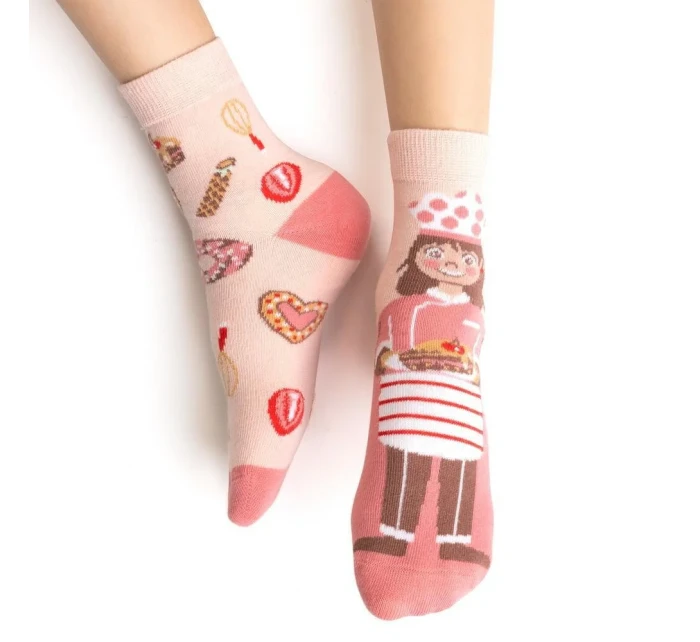 Ponožky Steven art.014 Girl Asymmetrical 26-34 Ponožky Steven art.014 Girl Asymmetrical 26-34