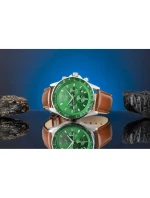 Pánské hodinky Giewont Chronograph Sapphire Brown Green GW3520-A6