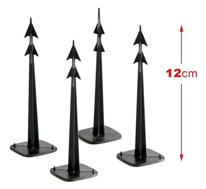 HARPOON PEG PINS HIGH 12.5CM 50 SHEET dětské