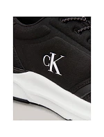 Calvin Klein dámské tenisky V3X9-83010-1464999 BLACK LOW CUT LACE-UP SNEAKERS