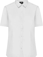Daiber JN 679 Popelínová halenka s krátkým rukávem 02.0679 white