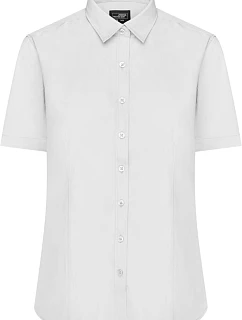 Daiber JN 679 Popelínová halenka s krátkým rukávem 02.0679 white