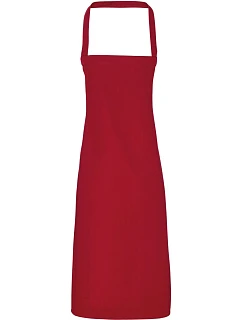 PR 102 Zástěra z bio bavlny model 22418445 burgundy - Premier