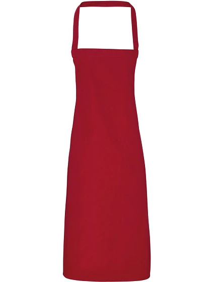 Premier PR 102 Zástěra z bio bavlny 39.0102 burgundy Premier PR 102 Zástěra z bio bavlny 39.0102 burgundy
