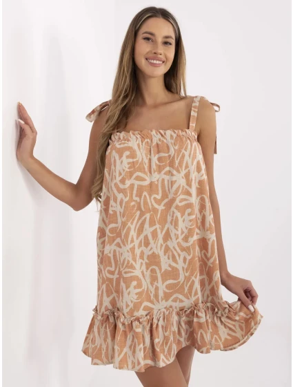 Šaty 346 SK 035.48 oranžová