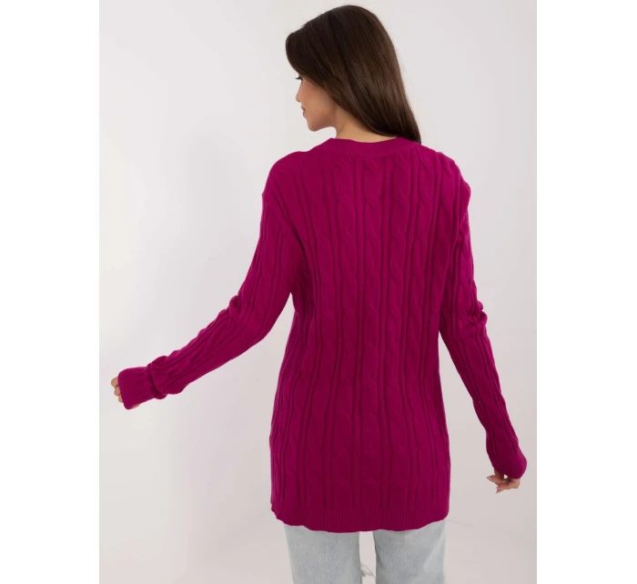 Jumper AT SW 2343.88 tmavě fialový Jumper AT SW 2343.88 tmavě fialový