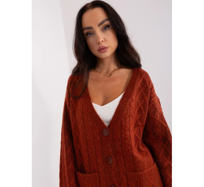 Jumper AT SW 2358.31 tmavě oranžová