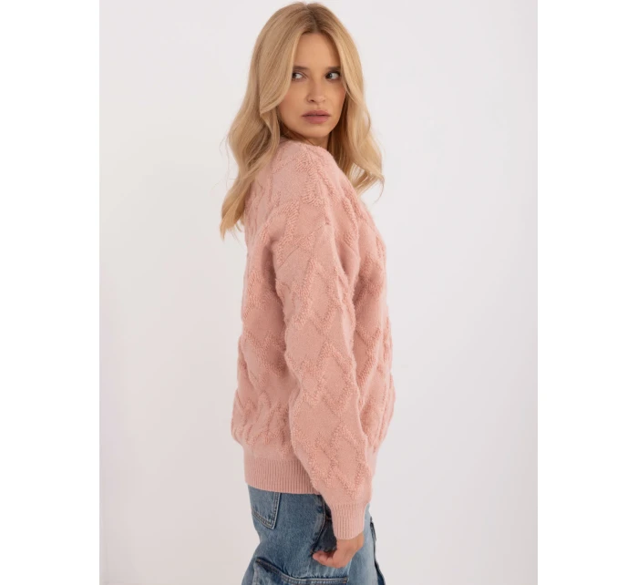 Sweter AT SW model 20463761 jasny różowy - FPrice