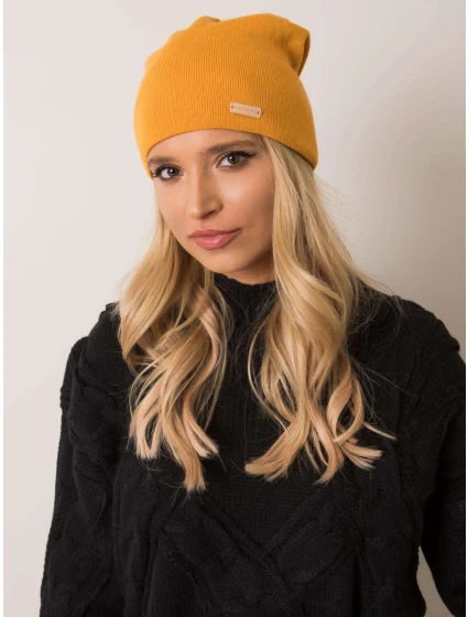 Čepice JK CZ model 20499556 tmavě žlutá - FPrice Čepice JK CZ model 20499556 tmavě žlutá - FPrice