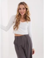 Bluzka WT BZ model 21875360 ecru - FPrice Bluzka WT BZ model 21875360 ecru - FPrice