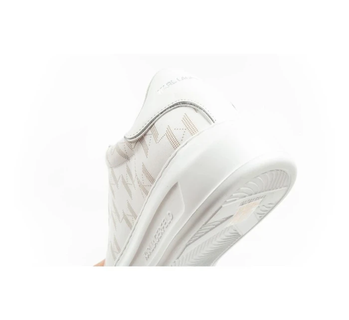 model 21356731 pánské tenisky kožené bílé - Karl Lagerfeld