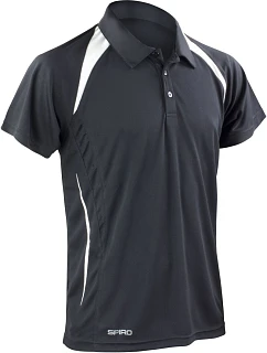S Pánské piqué polo 29. black/white model 22426390 - Spiro