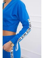 Sada s ozdobnými stuhami chrpa