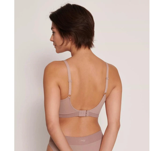 Dámská podprsenka EVER Infused Aloe P - FOGGY MAUVE - tělová 6116 - SLOGGI