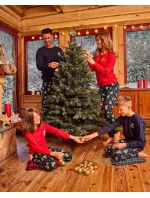 Piżama model 20582383 Christmas Tree dł/r S2XL - Cornette