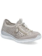 Rieker W L32P6-90 RKR764 ažurové polobotky