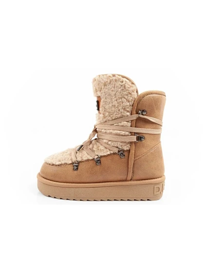 snow boots winter fashion brown beige dámské model 21395269 - D.Franklin snow boots winter fashion brown beige dámské model 21395269 - D.Franklin