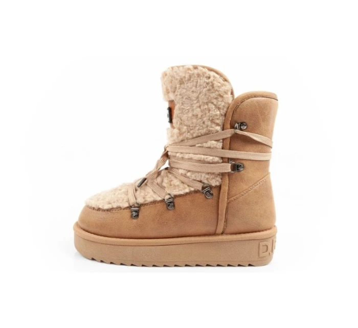 snow boots winter brown beige dámské model 21395269 - D.Franklin snow boots winter brown beige dámské model 21395269 - D.Franklin