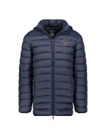 Geographical Norway pánská bunda AMIGOBADGE LONG HOOD DB NAVY MEN 233 NAVY (WY8852H/GN-MARINE)