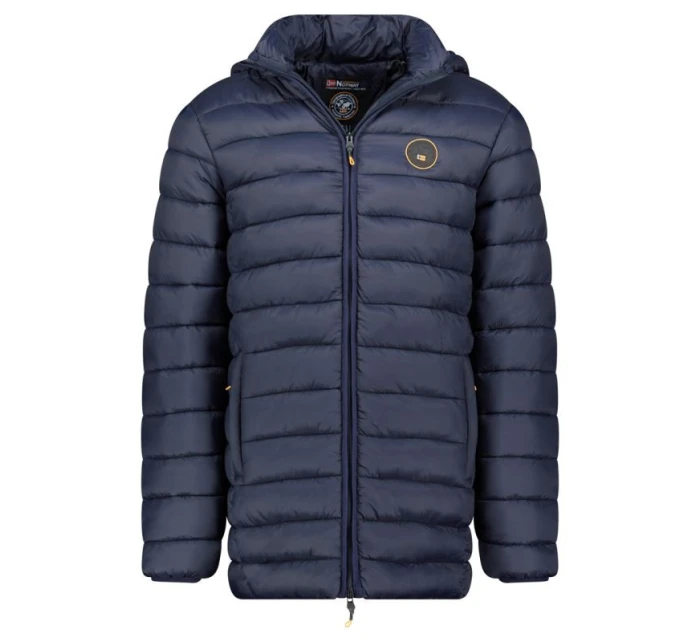 Geographical Norway pánská bunda AMIGOBADGE LONG HOOD DB NAVY MEN 233 NAVY (WY8852H/GN-MARINE)