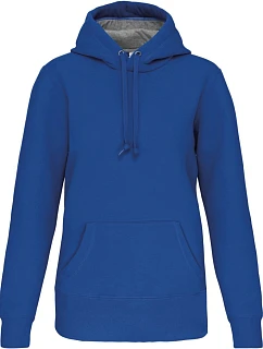 Kariban K 443 Mikina s kapucí z těžké bavlny 20.K443 light royal blue