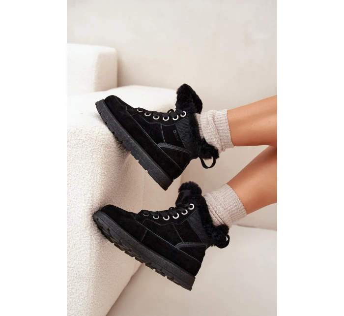 Dámské Zimní Boty Na Platformě S Kožíškem Big Star model 21705939 Černé - Big Star Shoes