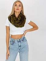Dámská tunelová šála AT KM S 6162 khaki