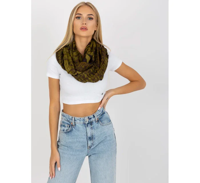 Dámská šála AT KM S khaki model 17411041 - FPrice