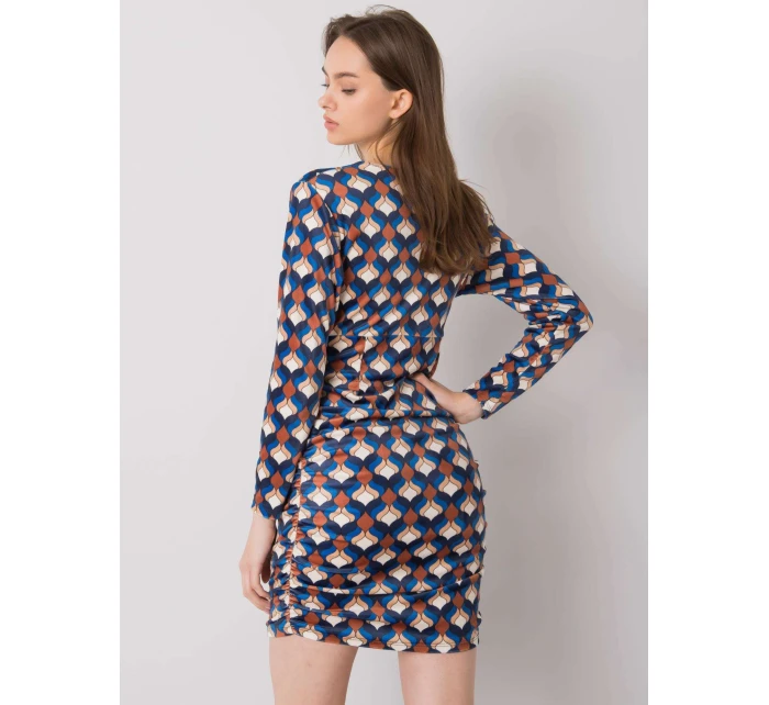 Šaty DHJ SK 12695.26P tmavě modrá