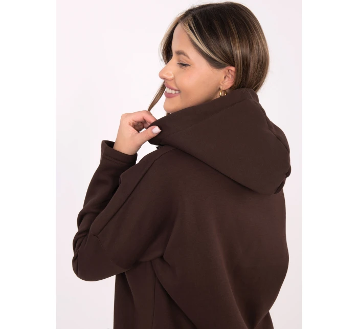 Halenka RV BL 4858 1.99P tmavě hnědá Halenka RV BL 4858 1.99P tmavě hnědá