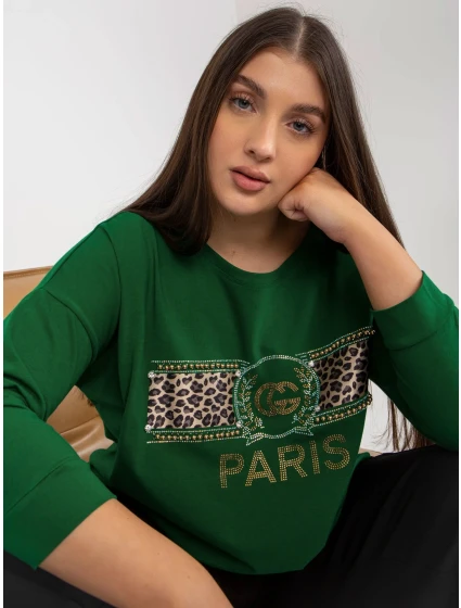 Halenka VI BZ 2901.49P tmavě zelená Halenka VI BZ 2901.49P tmavě zelená