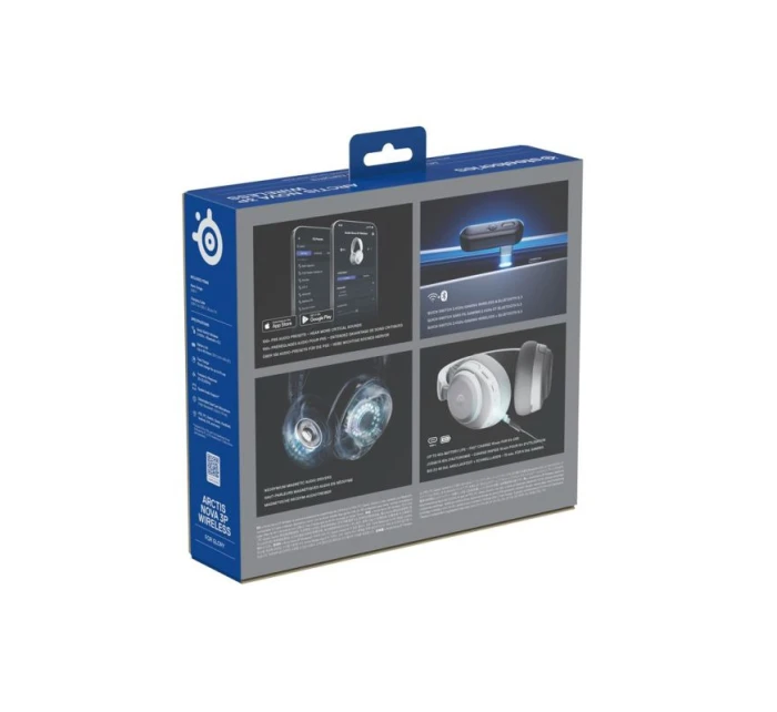 Nova 3P Wireless pro sluchátka bílá model 21716751 - Steelseries Nova 3P Wireless pro sluchátka bílá model 21716751 - Steelseries