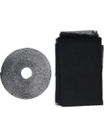 MOSKYTIÉRA DO OKNA 130X150 ČERNÝ POLYESTER + PÁSEK NA SUCHÝ ZIP MOSKYTIÉRA DO OKNA 130X150 ČERNÝ POLYESTER + PÁSEK NA SUCHÝ ZIP