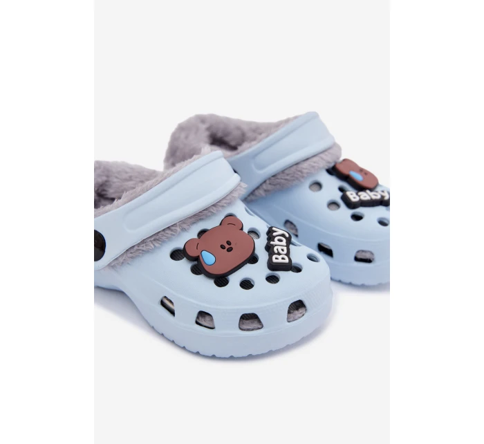 Pěnové dětské žabky s s přezkami Modré model 21793999 - Boto Pěnové dětské žabky s s přezkami Modré model 21793999 - Boto