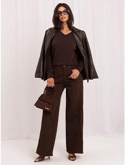 Sweter IR SW model 22278326 brązowy - FPrice Sweter IR SW model 22278326 brązowy - FPrice