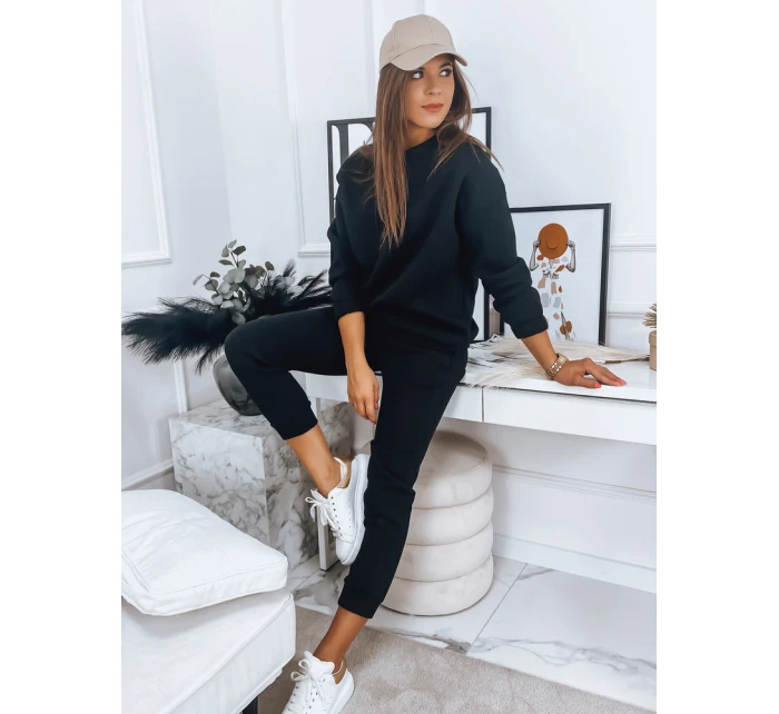 Dámská tepláková souprava ARIELLA PREMIUM černá FashionStreet AY0731