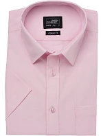 JN 680 Popelínová košile s krátkým rukávem model 22537795 light pink - Daiber JN 680 Popelínová košile s krátkým rukávem model 22537795 light pink - Daiber