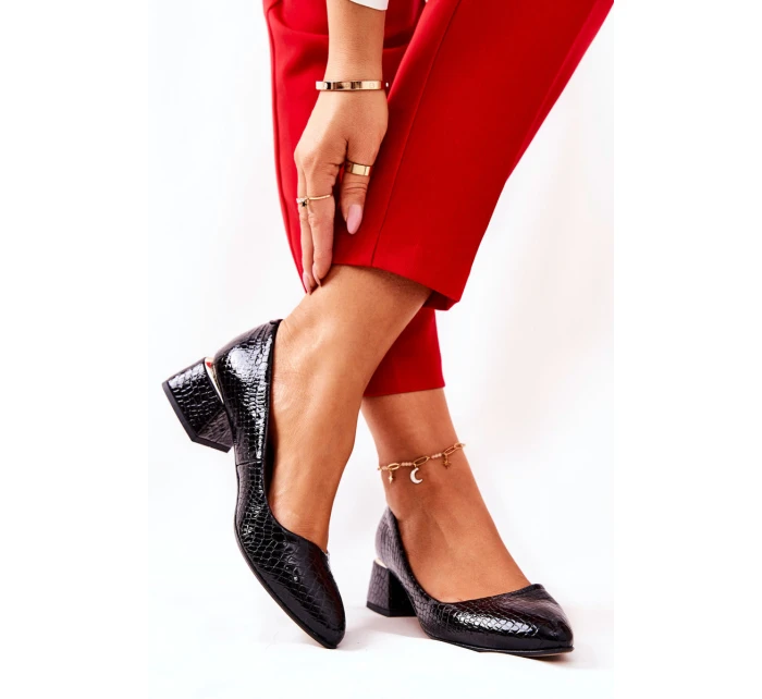 Lodičky Lewski Černé model 21571518 - Boto