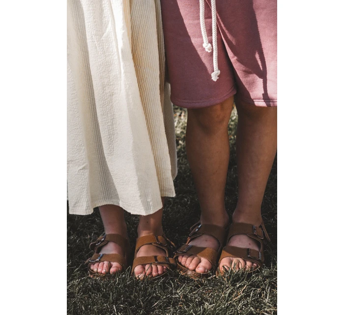 Dětské sandálky na korkové platformě se suchým zipem Camel Rorria Dětské sandálky na korkové platformě se suchým zipem Camel Rorria