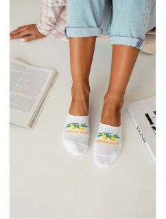 Dámské Ponožky Bavlněné Bílé model 21702951 - Milena