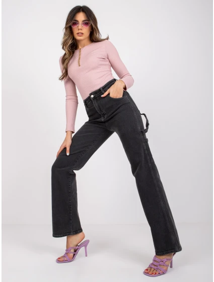 Spodnie jeans MR SP model 21943232 czarny - FPrice