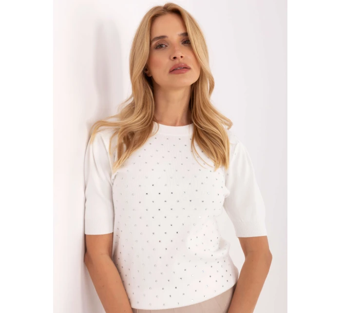 Sweter PM SW PM model 21308071 ecru - FPrice Sweter PM SW PM model 21308071 ecru - FPrice