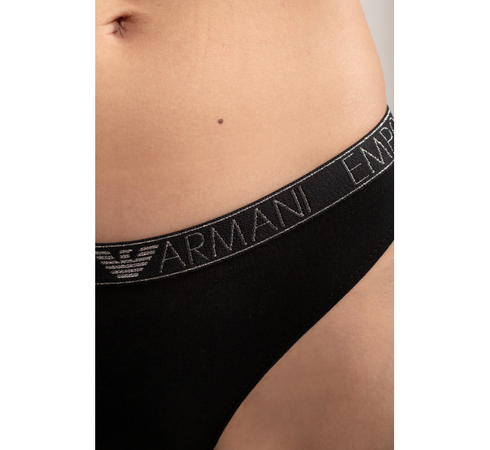 Dámské kalhotky 2PACK  00020 černé  model 19015176 - Emporio Armani