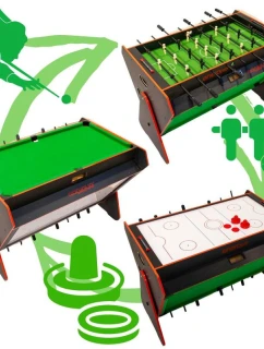 stolní stolní fotbal ČERNÝ model 21826084