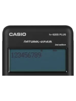 CASIO FX-82ESPLUS-2 VĚDECKÁ KALKULAČKA, 252 FUNKCÍ, 77X162MM, ČERNÁ KRABIČKA