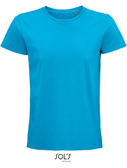 SOL'S Pioneer Men Pánské tričko z bio bavlny 25.3565 aqua SOL'S Pioneer Men Pánské tričko z bio bavlny 25.3565 aqua