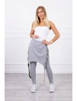 s nápisem šedý model 18743246 - K-Fashion